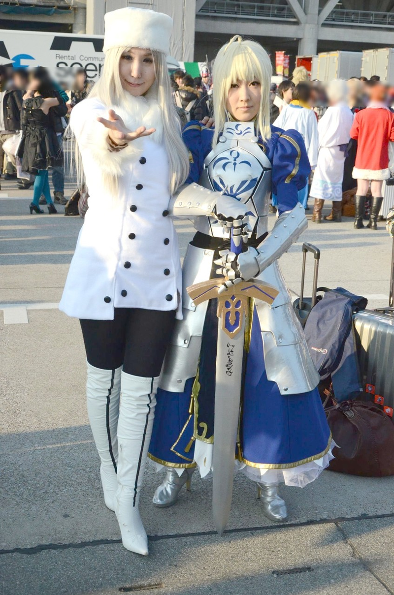 Illustration for article titled Salute Comiket's Cosplay Insanity: Day One